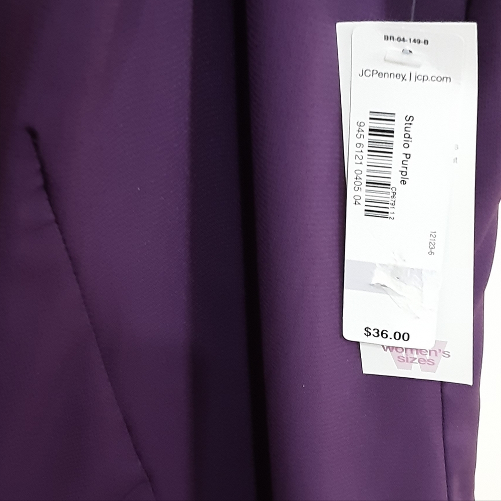 East 5th Purple Ruffled Blouse - Picture 8 of 10